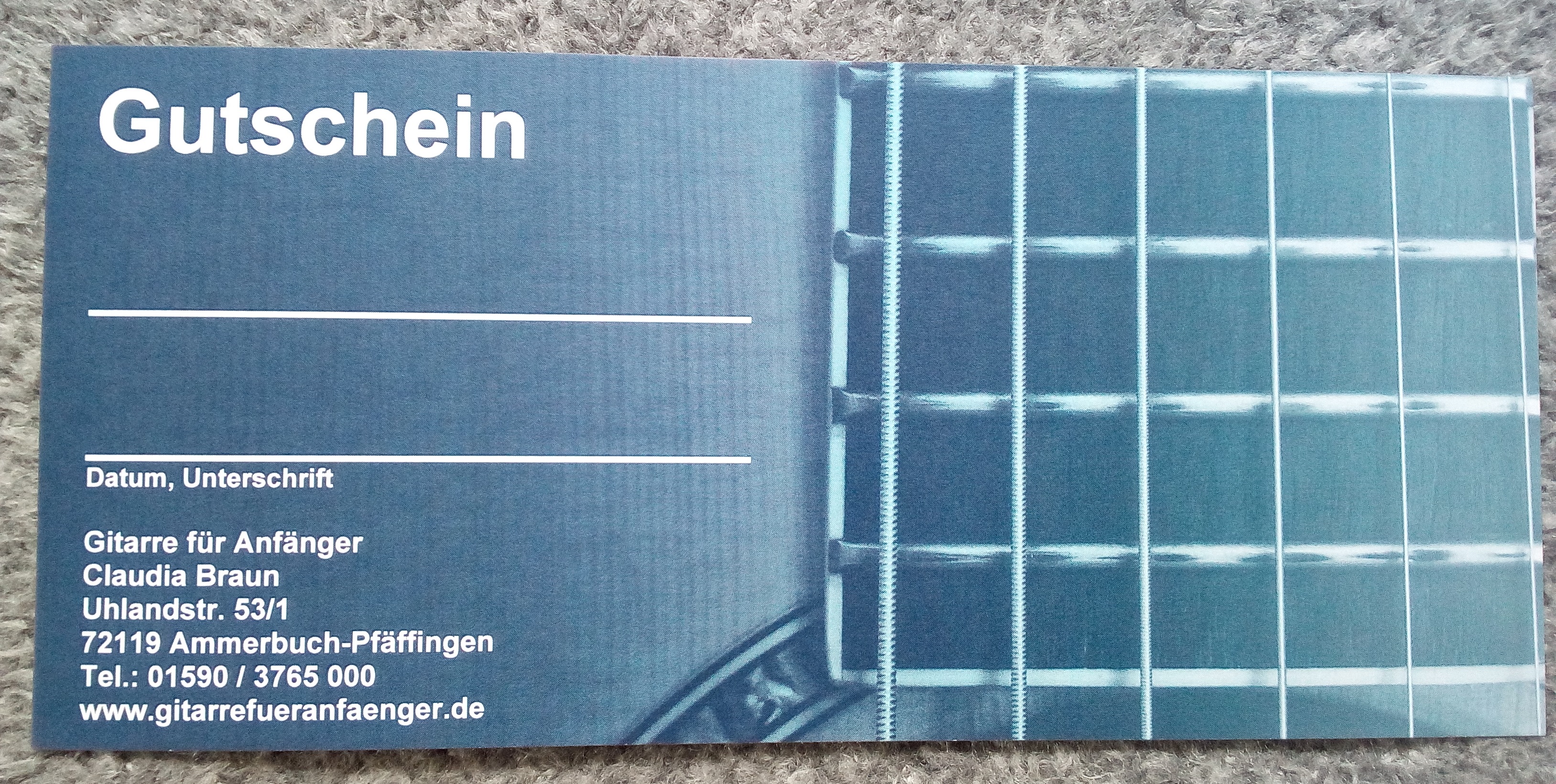 Geschenkgutschein